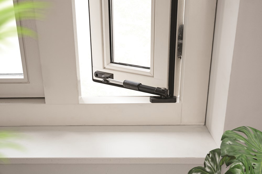 telescoop uitzetter zwart axa-5