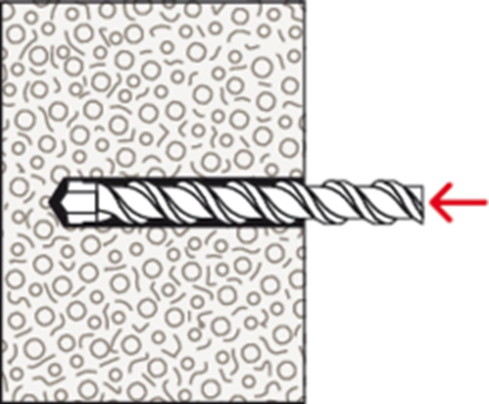 gasbetonplug nylon fischer-6