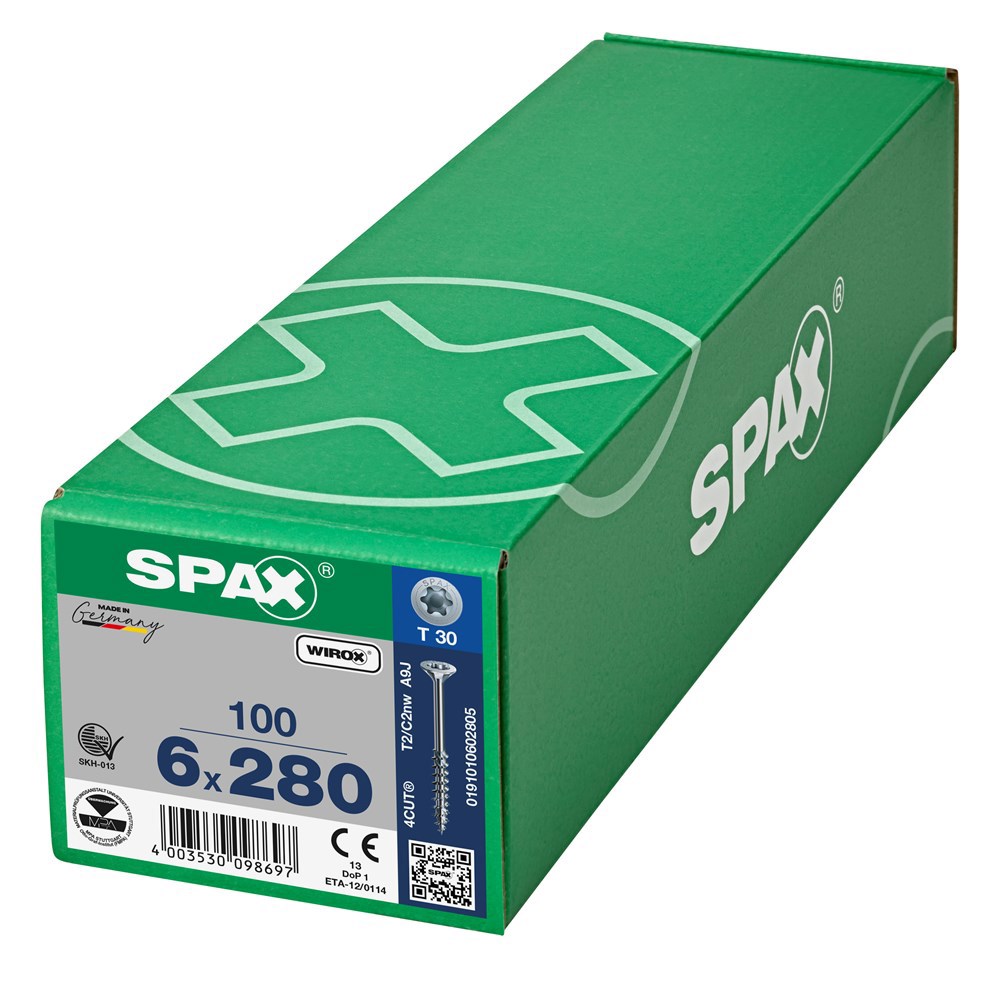 spaanplaatschroef wirox spax-5