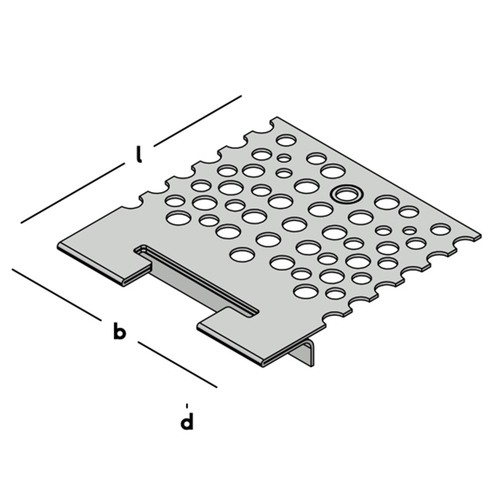 randbeveiligings-lijmplaat sv-4
