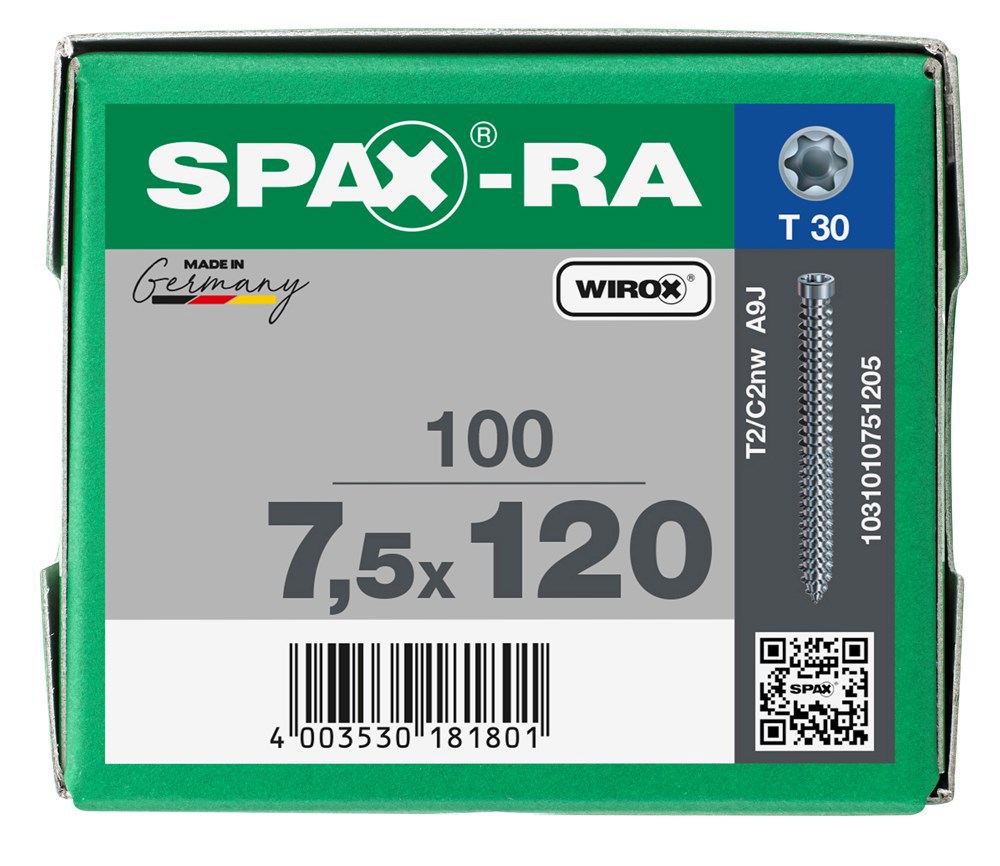 kozijnschroef wirox spax-ra-6